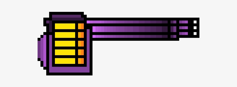 Minigun - Pixel Art, transparent png download