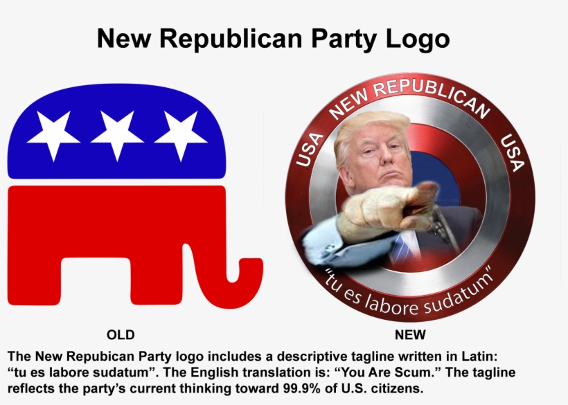 From An Anonymous Source, Deep Within The White House - Republican Party, transparent png download