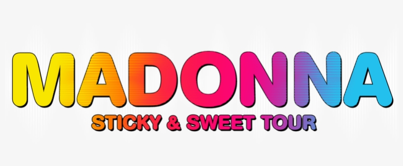 Sticky - Madonna Sticky And Sweet Tour Logo, transparent png download