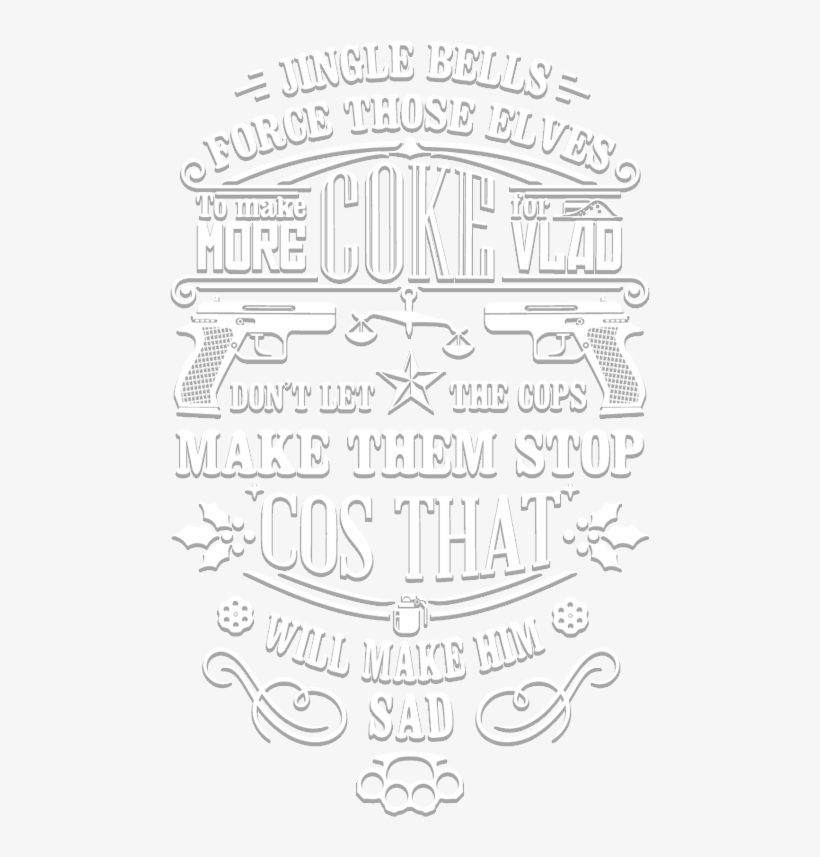 Santa's Workshop - Line Art, transparent png download