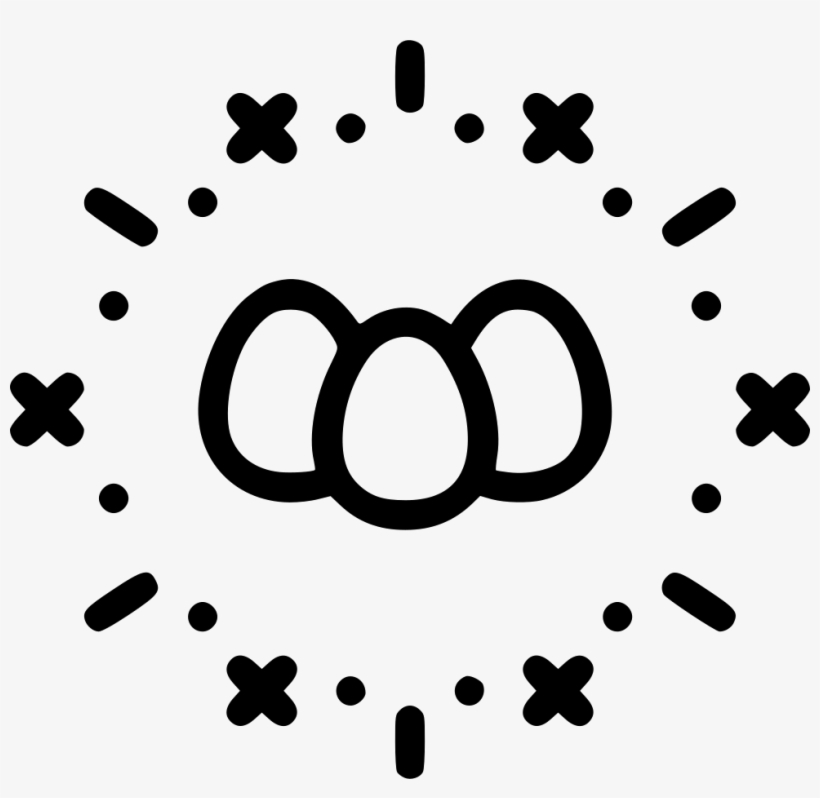 Paschal Eggs Decorated Decoration Festival Celebrate - Icon, transparent png download