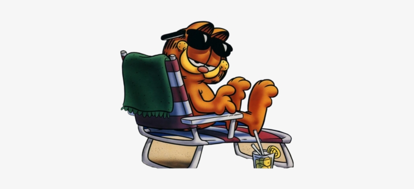 Garfield028 - Cool Cat Garfield, transparent png download