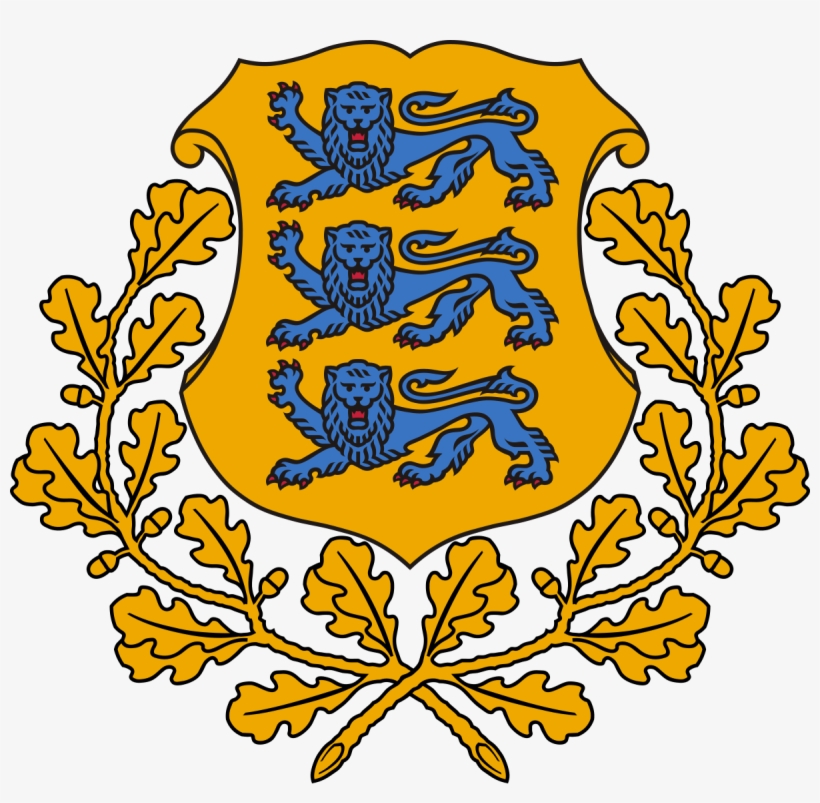 Estonian Coat Of Arms, transparent png download