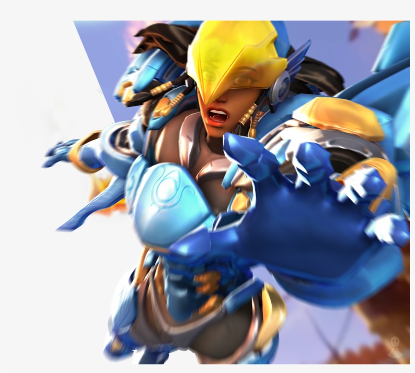 Pharah - Action Figure, transparent png download