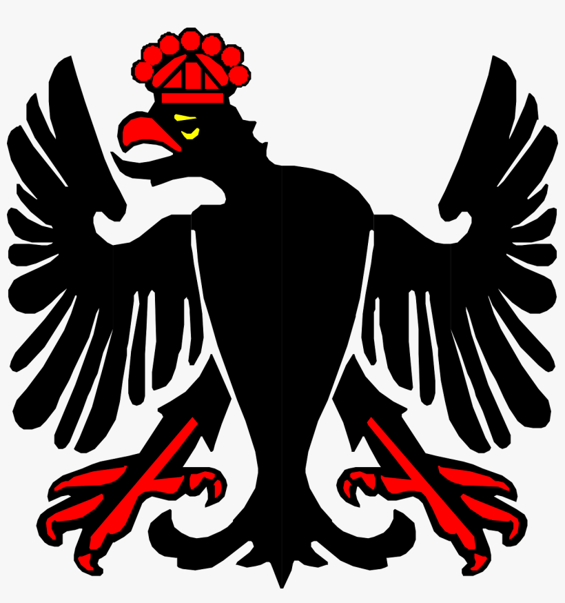 Coat Of Arms Eagle Svg Clip Arts 588 X 598 Px, transparent png download
