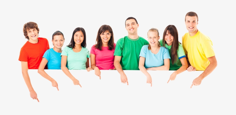 Make Your Own T Shirt Online - Happy People Pointing Png, transparent png download