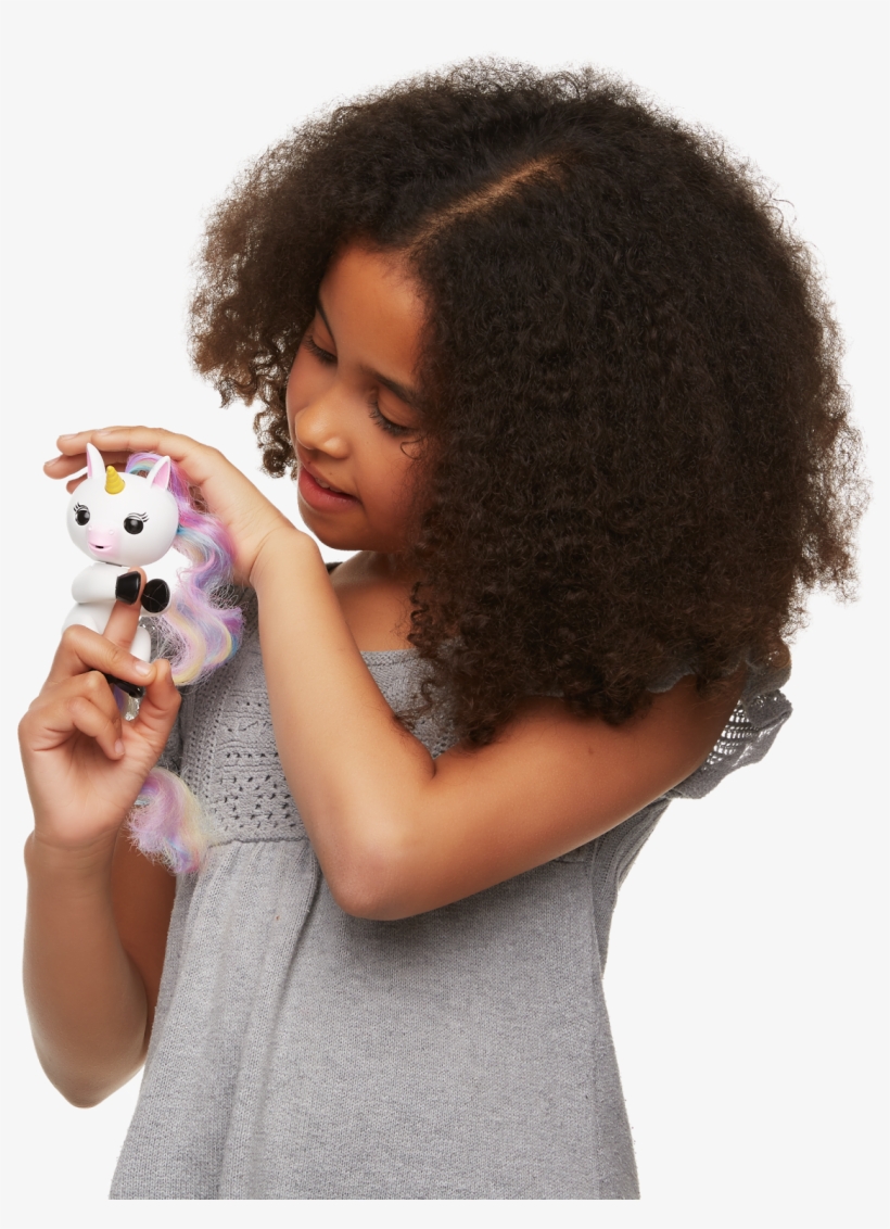 These Little Mini Fun Toys Are Just Like A Real Pet - Wowwee Fingerlings Monkey Gigi The Unicorn Very Rare, transparent png download