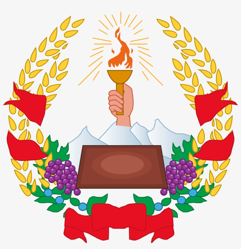 Download Wallpaper » Clipart Coat Of Arms - Azerbaijan People's Government, transparent png download
