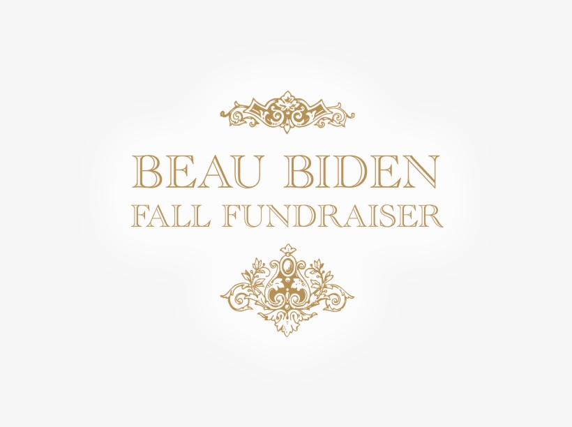 Beau Biden Fall Fundraiser Branding - Poster, transparent png download
