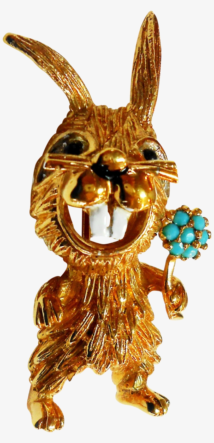 Signed Panetta Rabbit Pin W/ Buck Teeth Circa - Jewellery, transparent png download