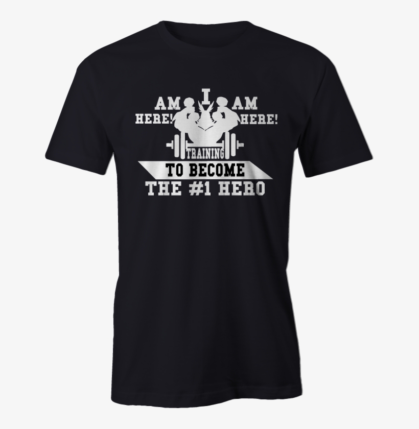 Number 1 Hero My Hero Academia Inspired Tee - T Shirt Design, transparent png download