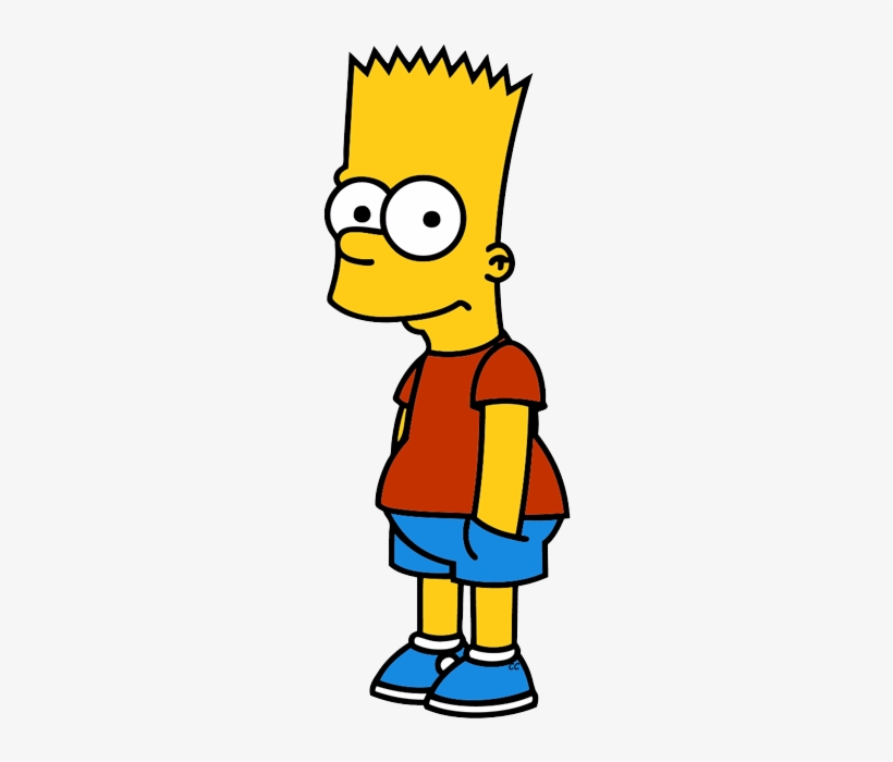About - Bart Simpson, transparent png download