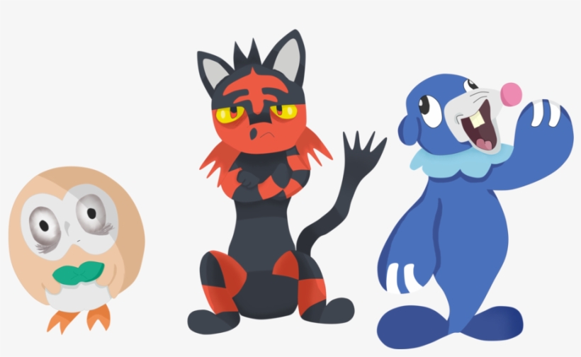 Are These The New Starters By Mastersoulsilver - Rowlet Overrated, transparent png download