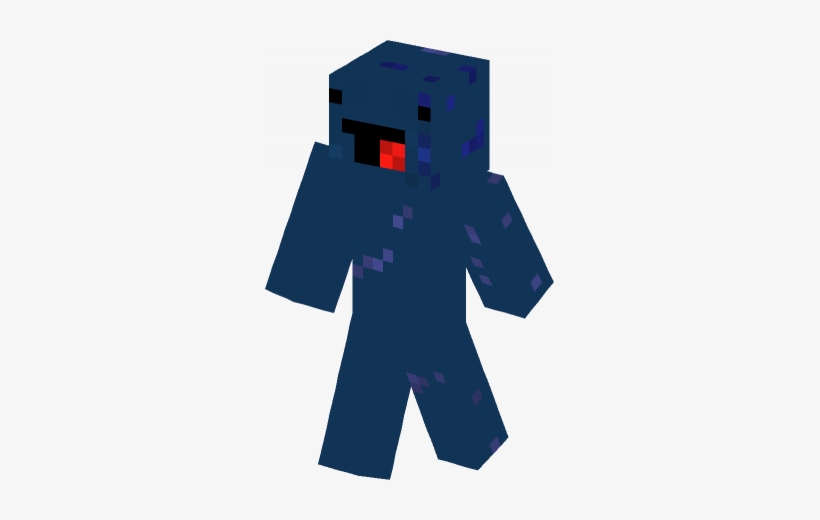 Black Skin Minecraft, transparent png download