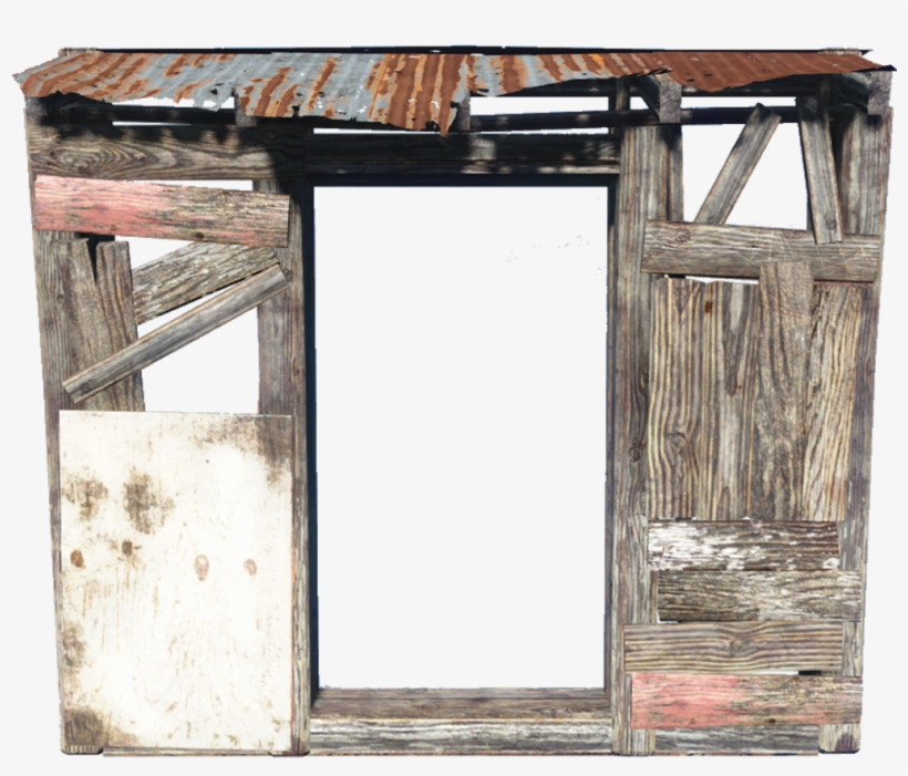 Fo4 Shack Wall Doorway - Portable Network Graphics, transparent png download