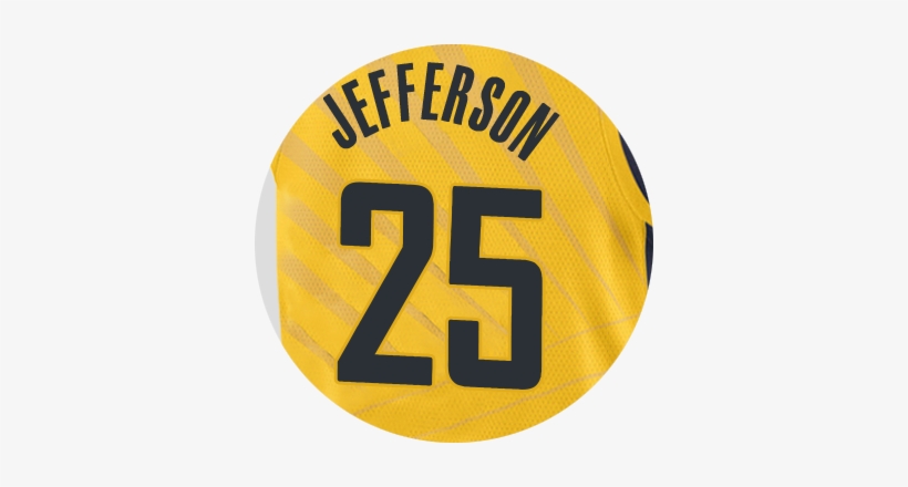Indiana Pacers Al Jefferson - Al Jefferson Pacers Jersey, transparent png download