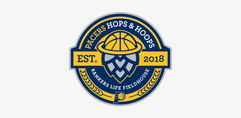 Pacers Hops And Hoops Event - Emblem, transparent png download