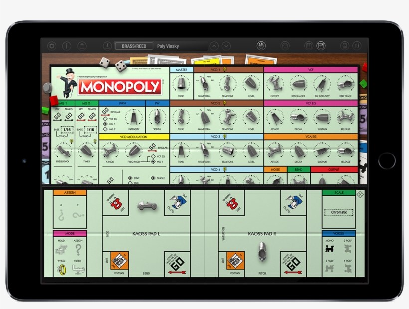 Poly,” Not One Word “monopoly,” Because Of The Slash - Korg Imonopoly, transparent png download