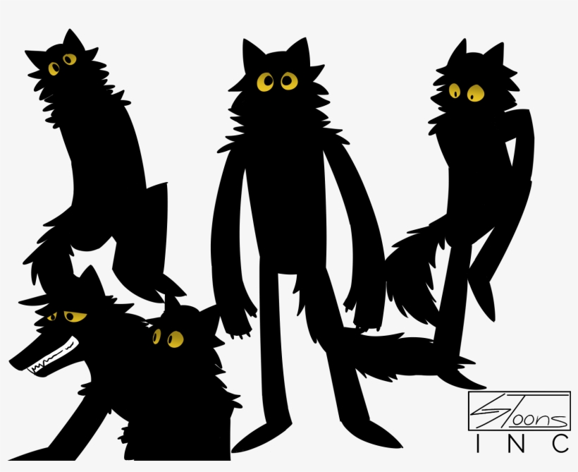 Black Wolves - Illustration, transparent png download