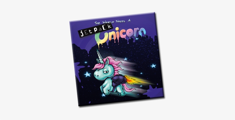 Wyrd Jetpack Unicorn (story Card Game), transparent png download