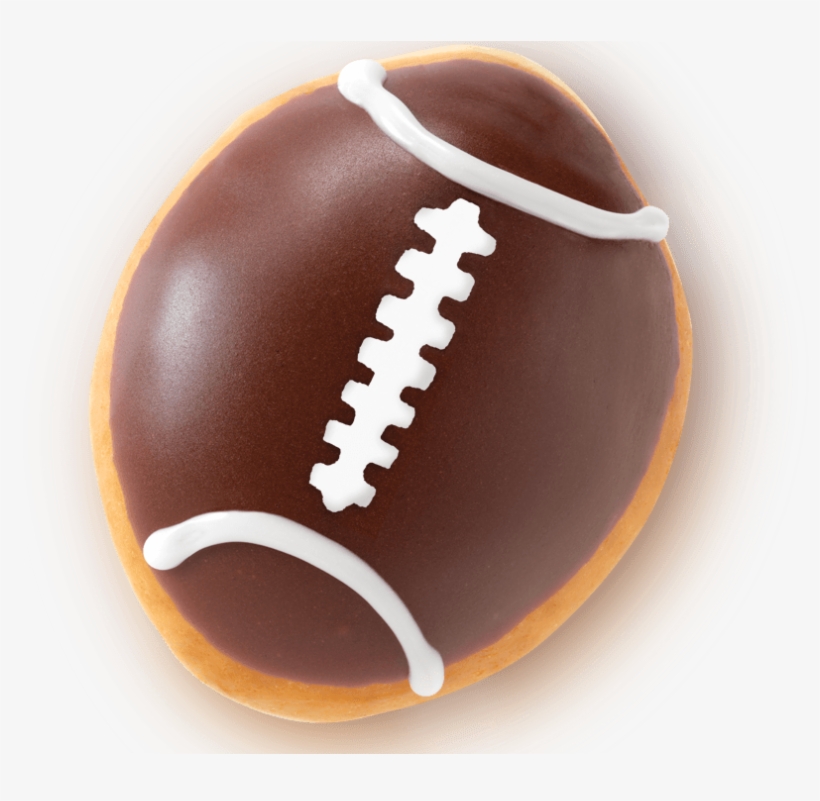 Krispy Kreme Doughnuts - Krispy Kreme Football Doughnut, transparent png download