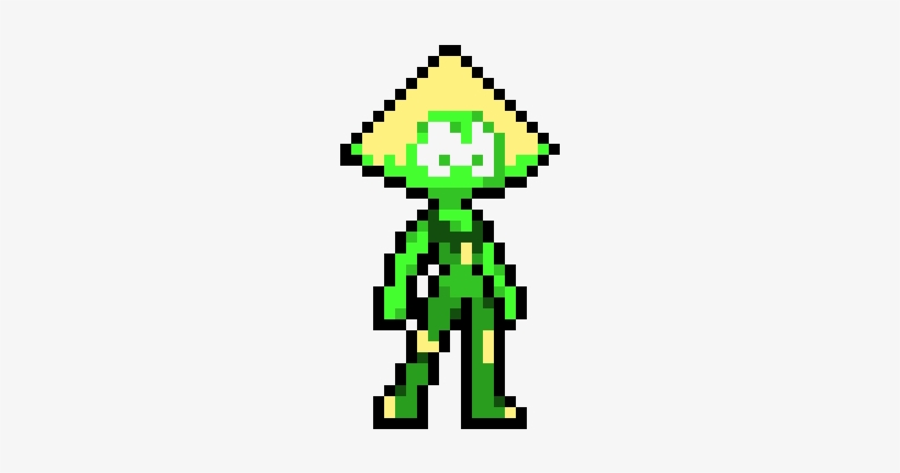 Peridot - Steven Universe Peridot Pixel Art, transparent png download