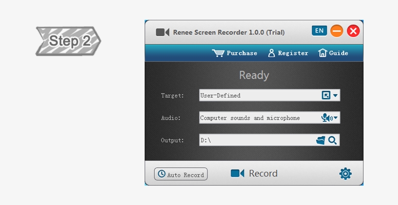 Water Mark Png Recording Software - Free Screen Recorder, transparent png download