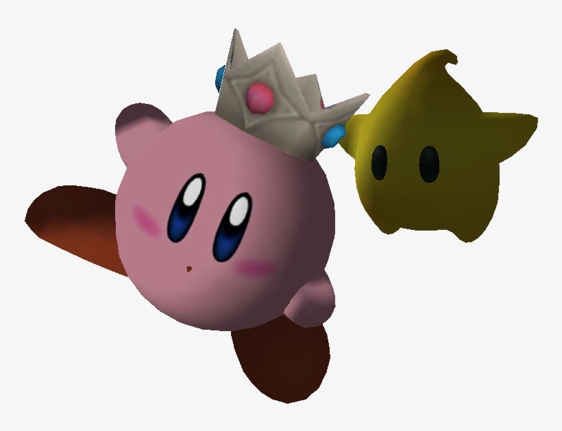 Super Smash Bros Kirby Rosalina, transparent png download