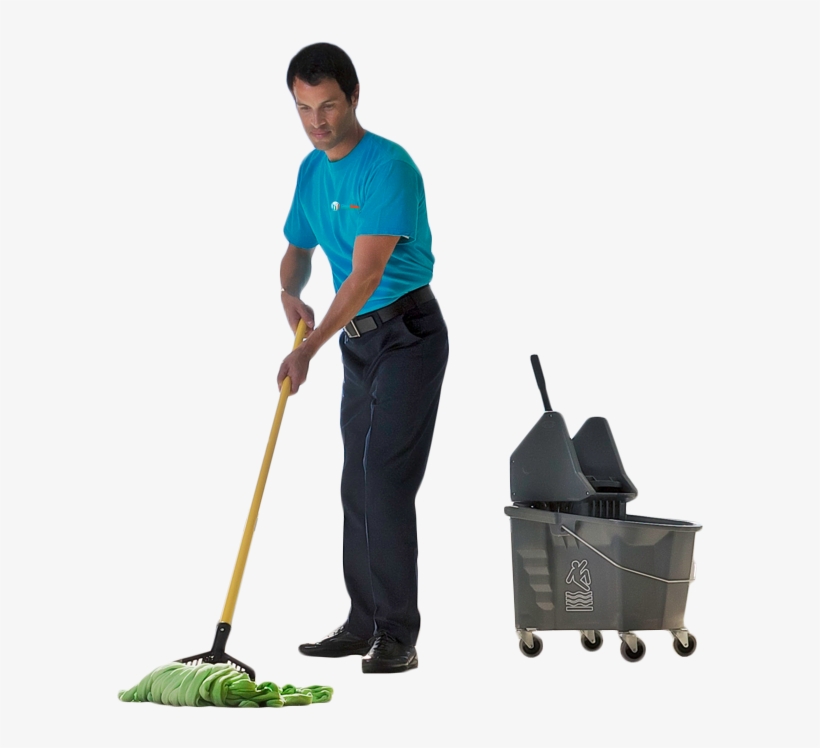 Janitor - Cleaning Service Transparent PNG - 614x684 - Free Download on
