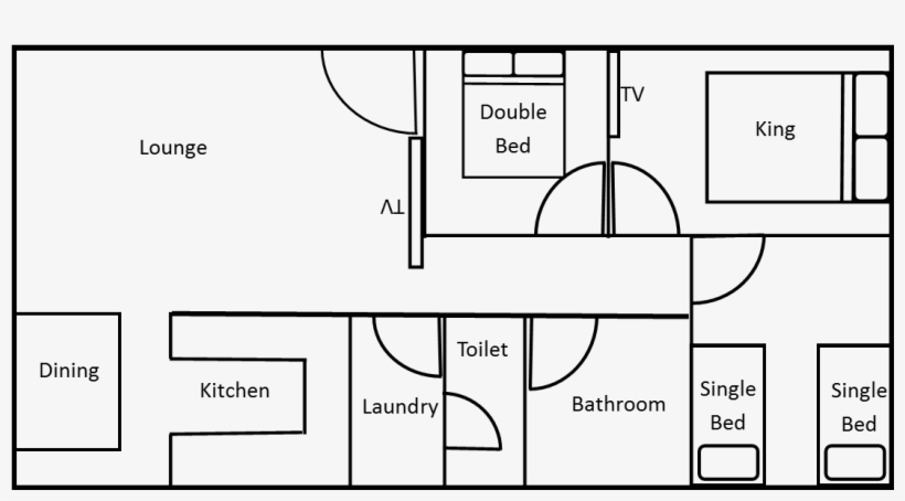 Three Bedroom Villa - Villa, transparent png download