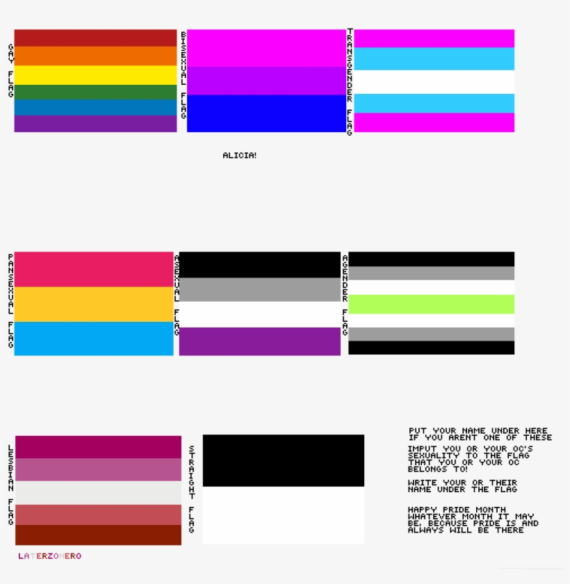 Add Your Signature Under Your Pride Flag - Asexuality, transparent png download