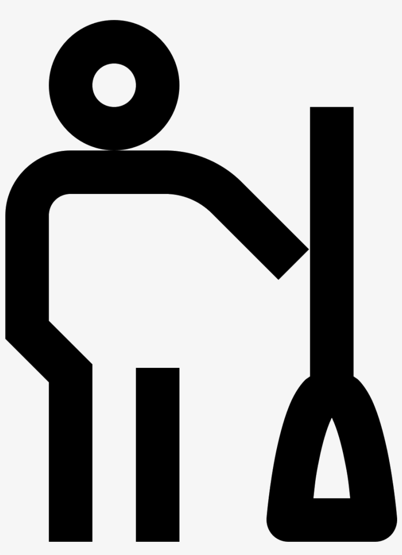 This Is A Male Human Standing Upright With Both Hands - Clip Art, transparent png download