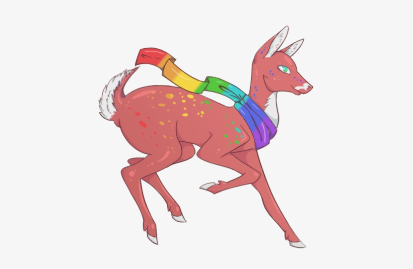 Png Royalty Free Stock People With Flags Tumblr - Lgbt Flag Animals, transparent png download