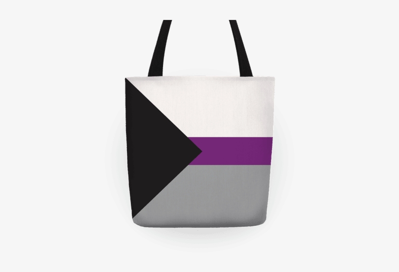 Demisexual Pride Flag Tote - Demisexual, transparent png download