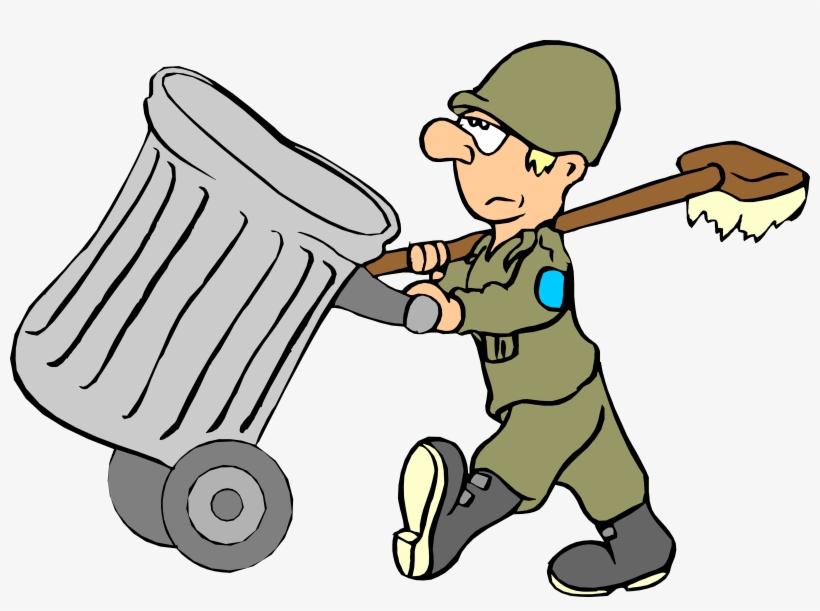 Jack Cleaning Clip Art Army Transprent Png - Clip Art Of Janitors, transparent png download