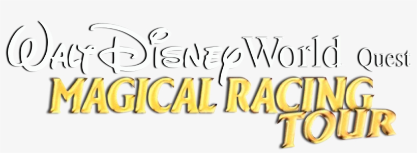 Walt Disney World Quest - Walt Disney World Quest Magical Racing Tour Logo, transparent png download