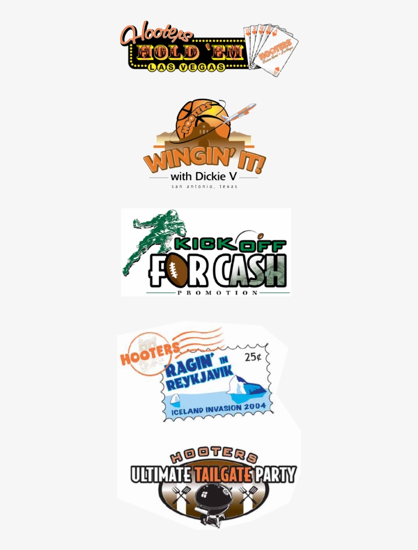 Hooters Promotional Logo Designs - Nickelodeon, transparent png download