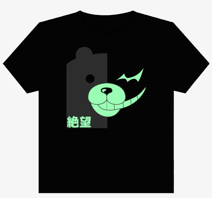 Monokuma 20mockup 20glow Small - Cartoon, transparent png download