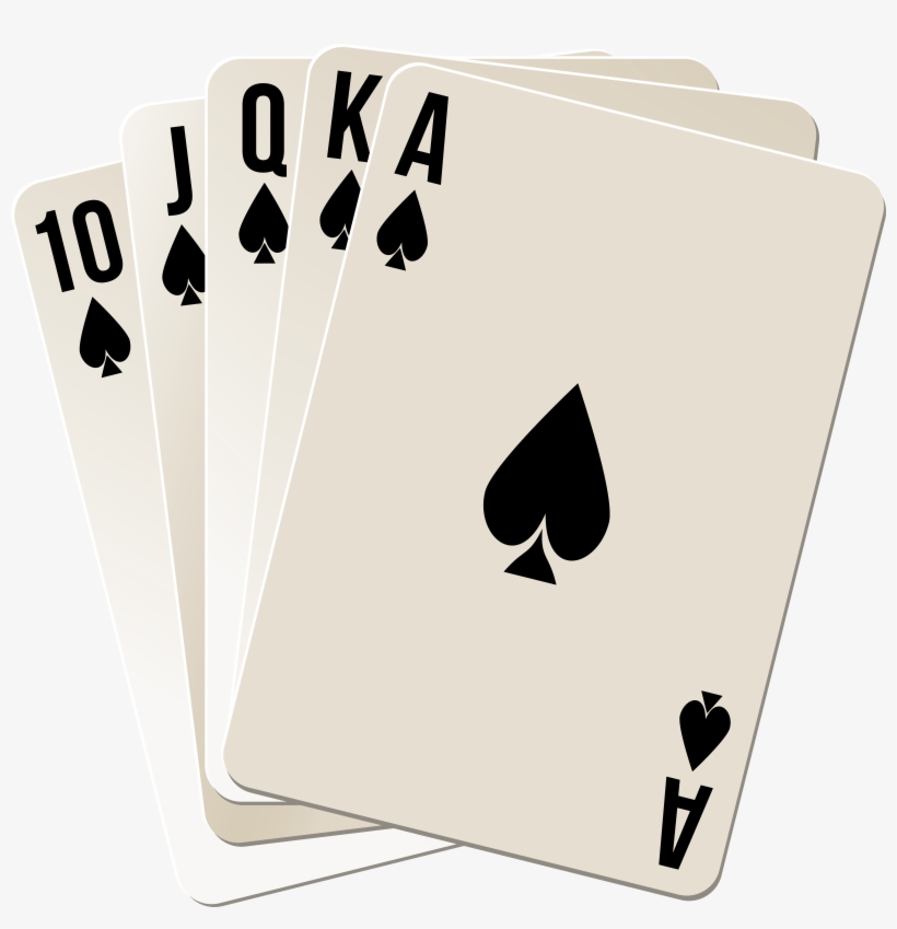 Royal Flush Png Clipart - Porta Chaves Com Chaveiro Baralho, transparent png download