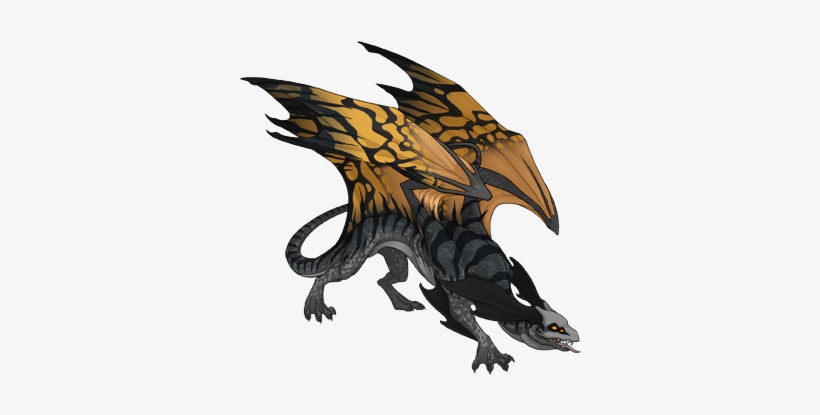 I've Been So Obsessed With Overwatch Lately, So My - Gold Dragon Tribal, transparent png download