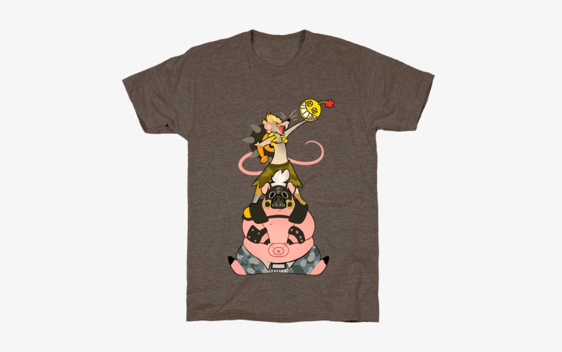 Our Names Are Junkrat And Roadhog Mens T-shirt - T-shirt, transparent png download