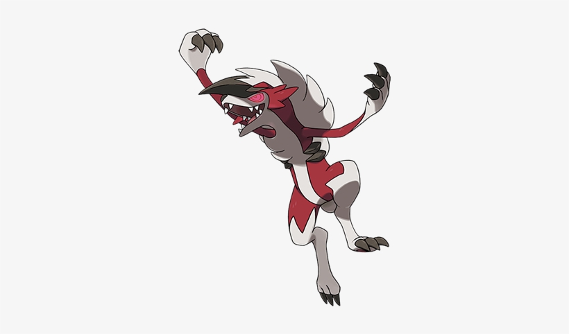 Sugimori Sugimori (2) - Lycanrock Pokemon, transparent png download