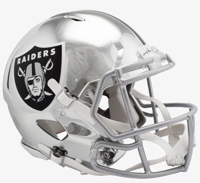 Raiders Chrome Speed Authentic 8054926 - Oakland Raiders, transparent png download