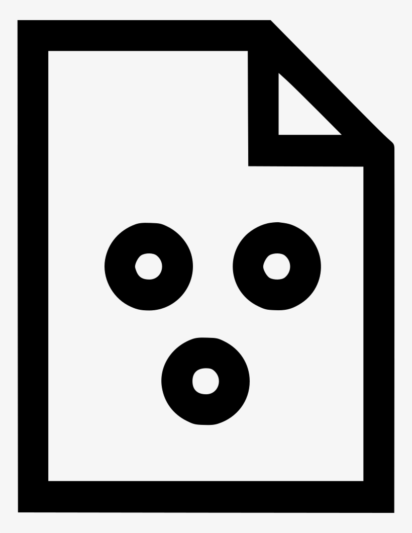 Png File Svg - Sad File Icon, transparent png download