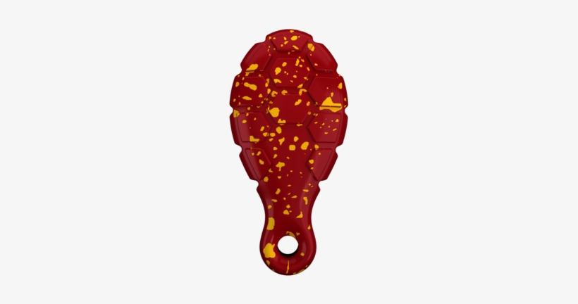 Gokies - Terrapins 2 - 0 - Red With Yellow Speckles - Maryland, transparent png download