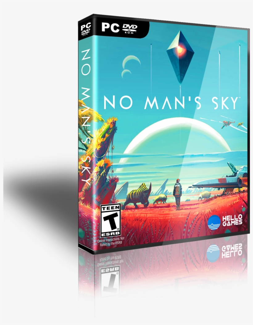 "no Man's Sky" Pc Game Cover Inspiration @βεργίδης - No Free Slots No Man's Sky, transparent png download