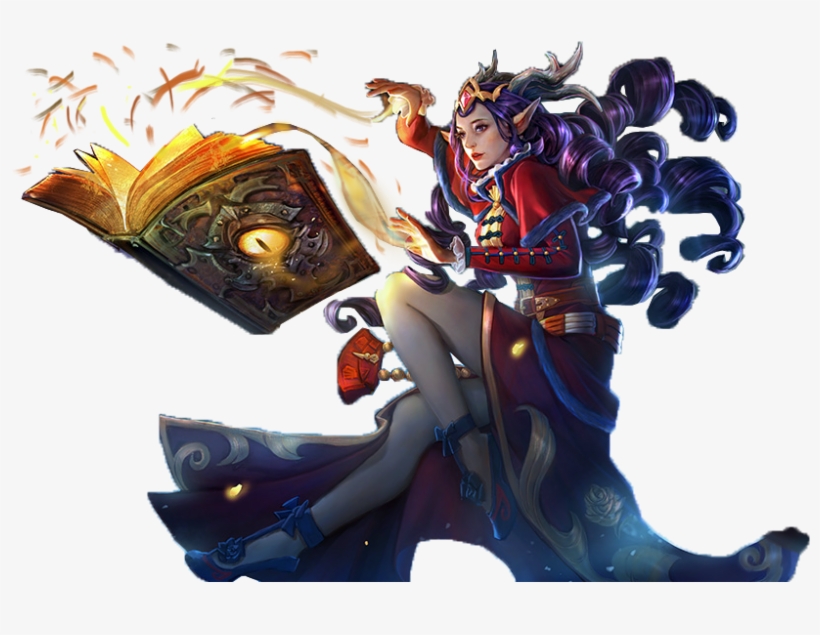 Here's A Background-free Image Of Her - All Hero Vainglory Png, transparent png download