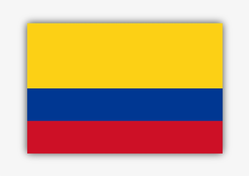 Colombia Flag Bumper Sticker - Colombia Flag, transparent png download