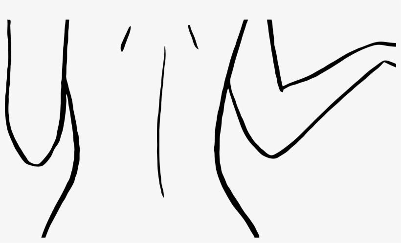 Vector Black And White Stock Body Vector Female - Corpo Feminino Png Desenho, transparent png download