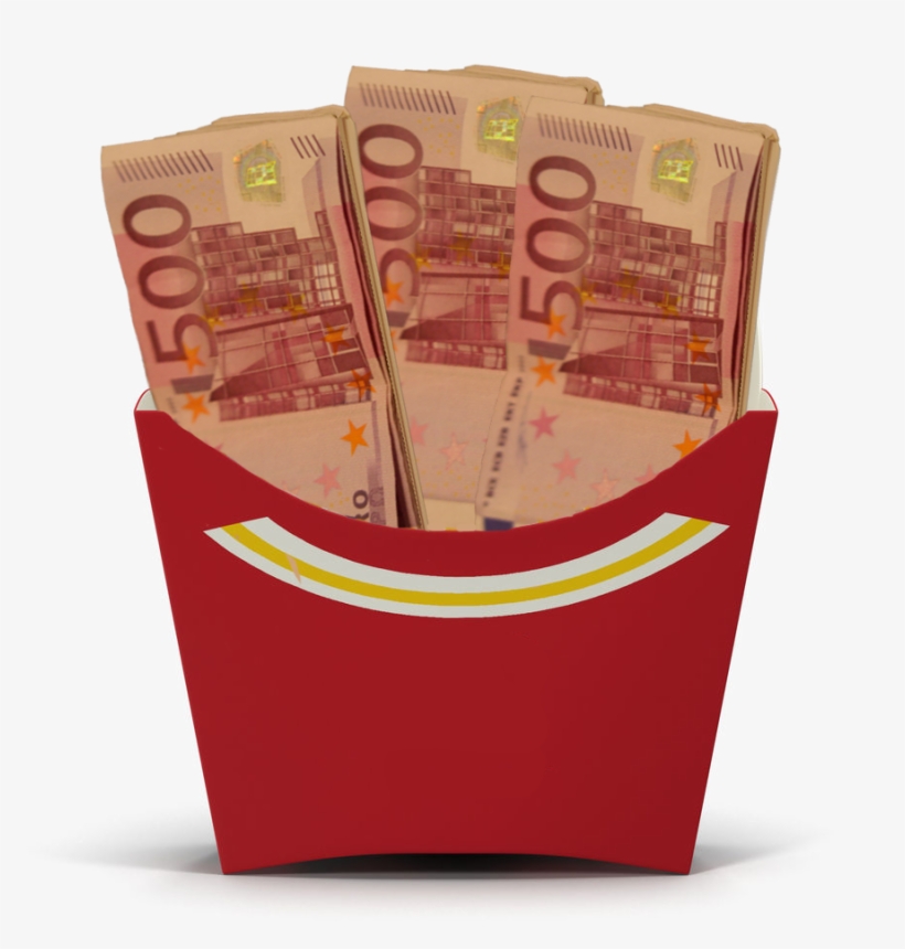 Valve And Ubisoft Fined By France Over Sub-standard - Mcdonalds French Fry Box, transparent png download